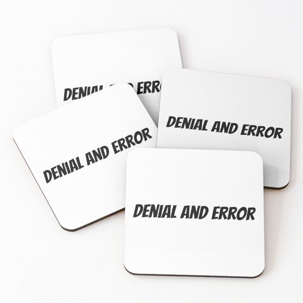 Item preview, Denial  And Error designed and sold by sleepycee.