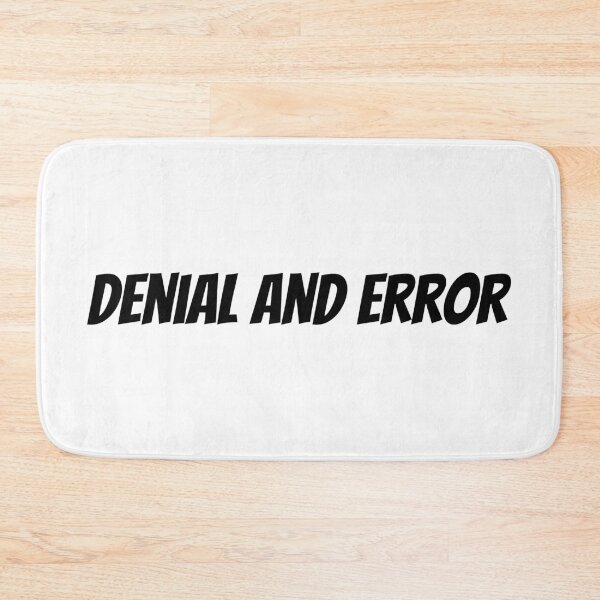 Item preview, Denial  And Error designed and sold by sleepycee.