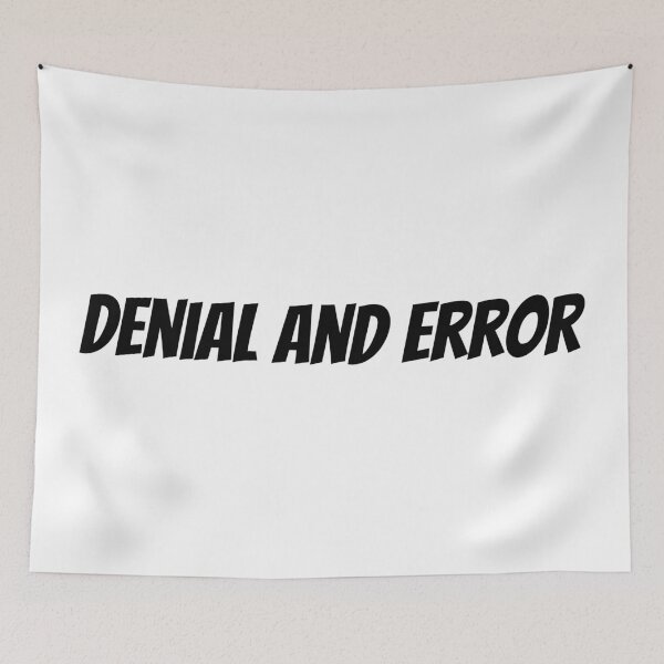 Item preview, Denial  And Error designed and sold by sleepycee.