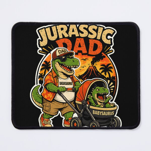 Item preview, Jurassic Dad Funny Dinosaur Shirt designed and sold by Corbzart.