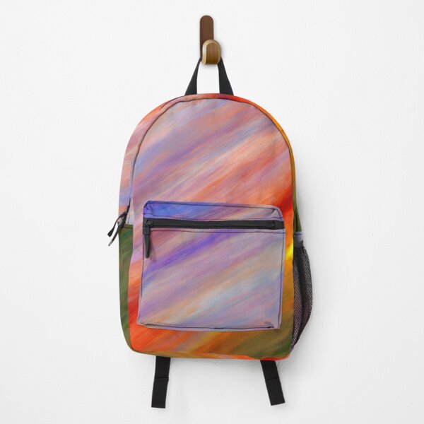 Item preview, Abstract colorful painting of sky and land designed and sold by Witseart.