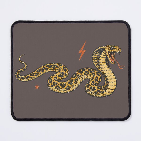 Item preview, Vintage Cobra Snake Graphic Art designed and sold by Retro Moon Studio.