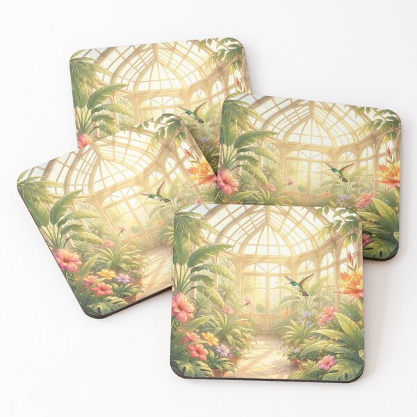 Item preview, Tropical Greenhouse Hummingbird – Light & Bloom Magic designed and sold by FotoworldEdel.