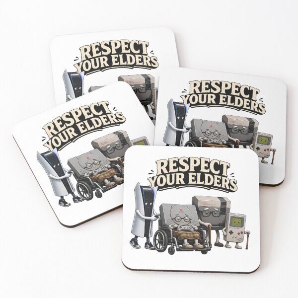 Item preview, Respect Your Elders Console Tshirts designed and sold by Zbixu.