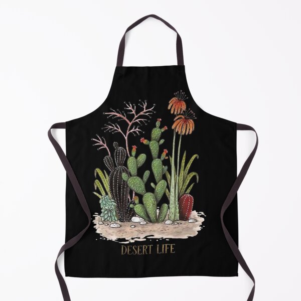 Item preview, Desert Life cactus illustration T-shirt | botanical desert plants tee designed and sold by SONOONDESIGN.