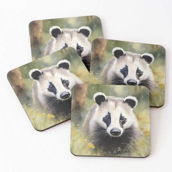 Item preview, Badger in Forest designed and sold by CalmnessbyChoice.