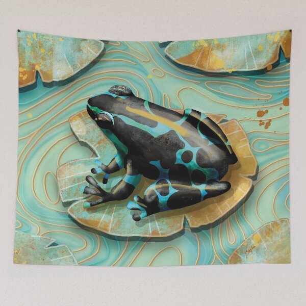 Item preview, Vibrant Poison Dart Frog Tropical Nature designed and sold by Karin Taylor.