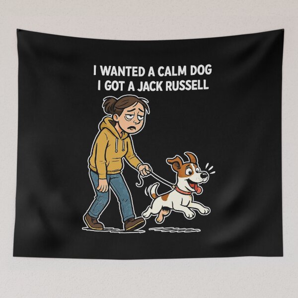 Item preview, I Got a Jack Russell - Funny comic design designed and sold by Pineapple-Tree.
