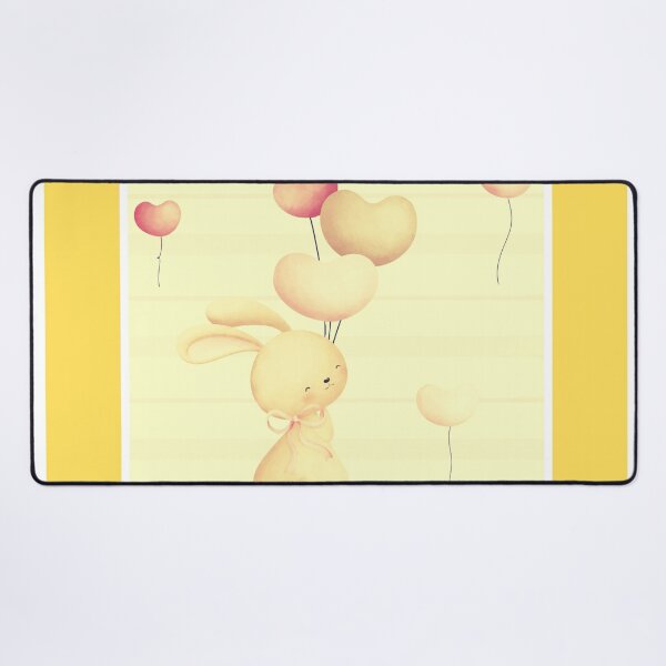 Item preview, Yellow Frame Cute Rabbit designed and sold by TeeGeeTees.