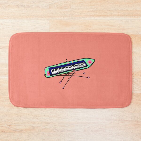 Item preview, Synthesizer ironing board (coral red background) designed and sold by MentaLee.