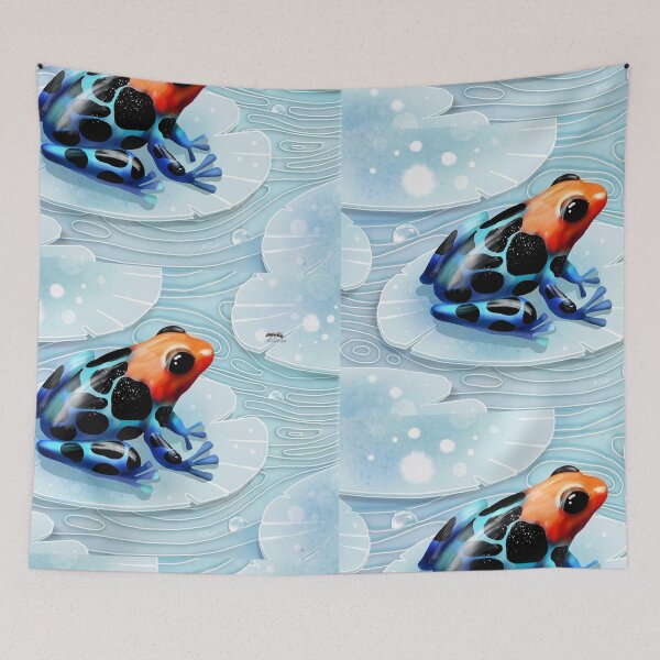 Item preview, Vibrant Blue Poison Dart Frog  designed and sold by Karin Taylor.