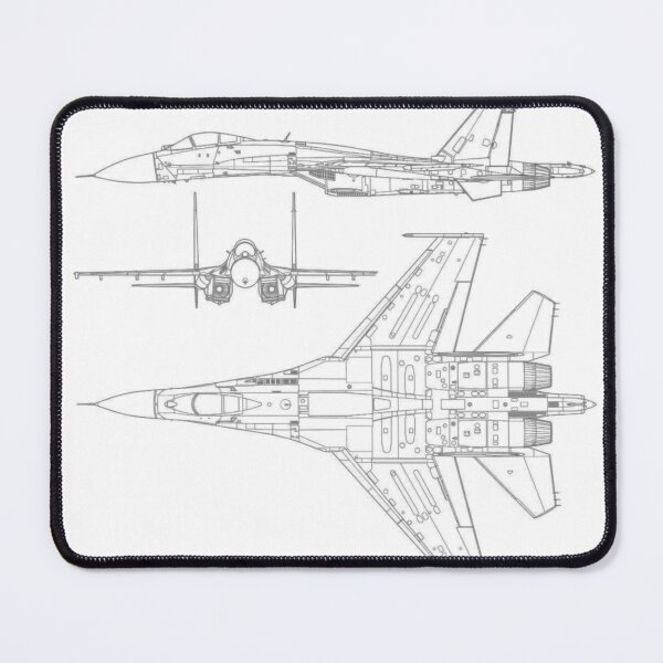 Item preview, sukhoi 27 jet su 27 designed and sold by PilotandPlane.
