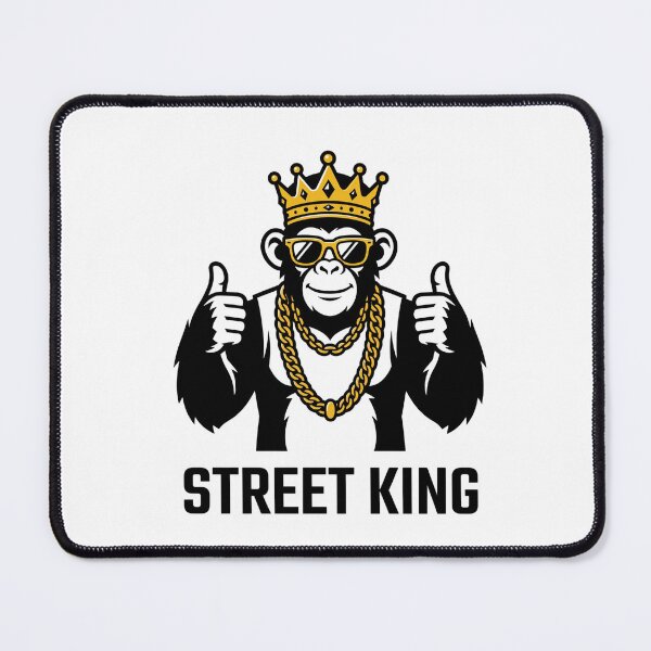 Item preview, Street King Ape Gold Pop Premium Sticker designed and sold by Mr-wow.