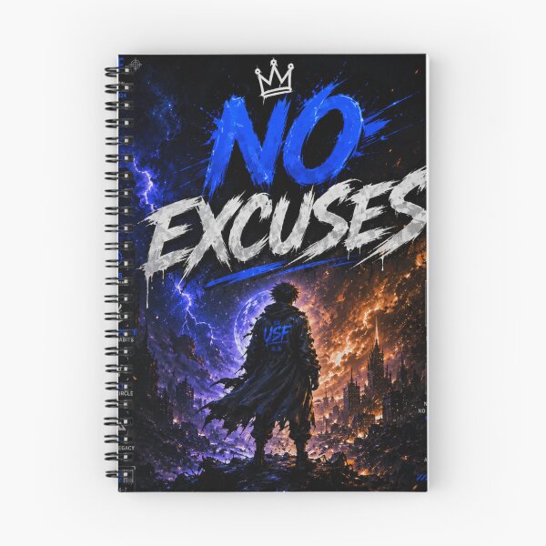 Item preview, No Excuses – Urban Streetwear Graphic Tee designed and sold by UrbanSwagFlow.