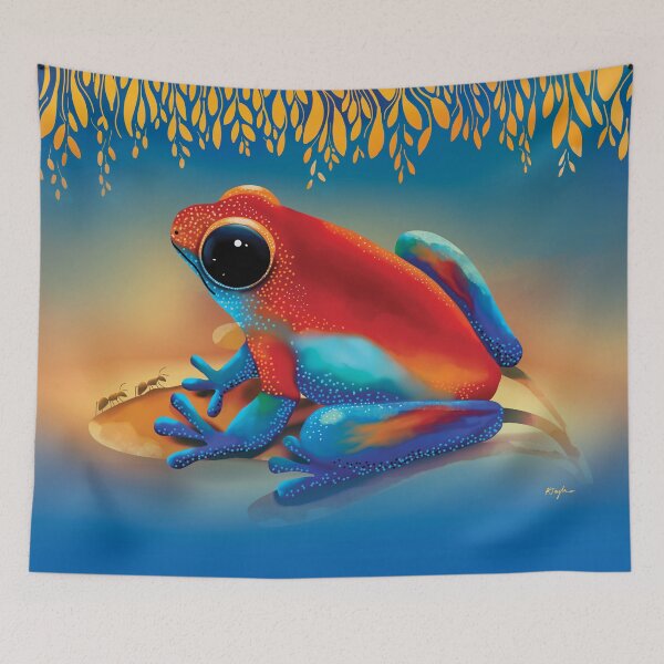 Item preview, Strawberry Poison Dart Frog designed and sold by Karin Taylor.