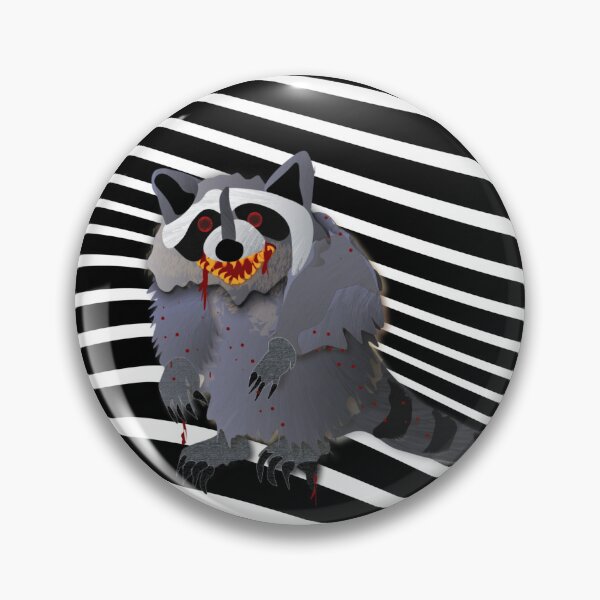 Item preview, Racoon Zombie designed and sold by AppliedArcana.