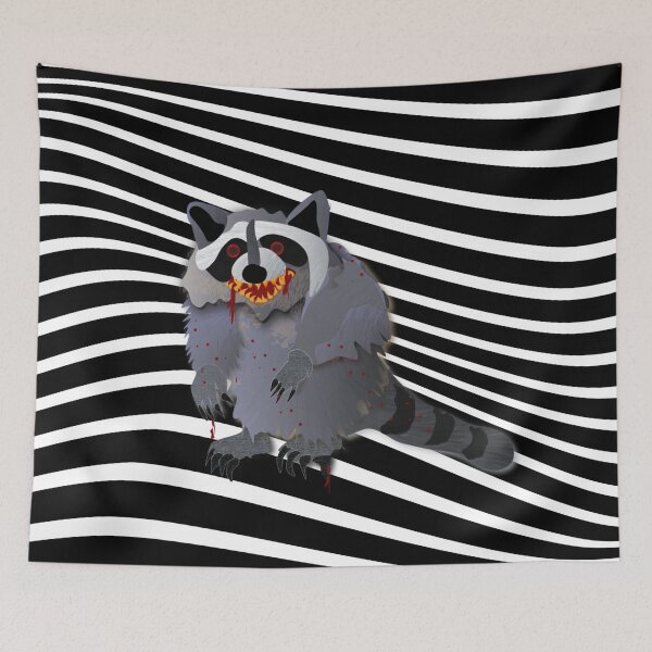 Item preview, Racoon Zombie designed and sold by AppliedArcana.