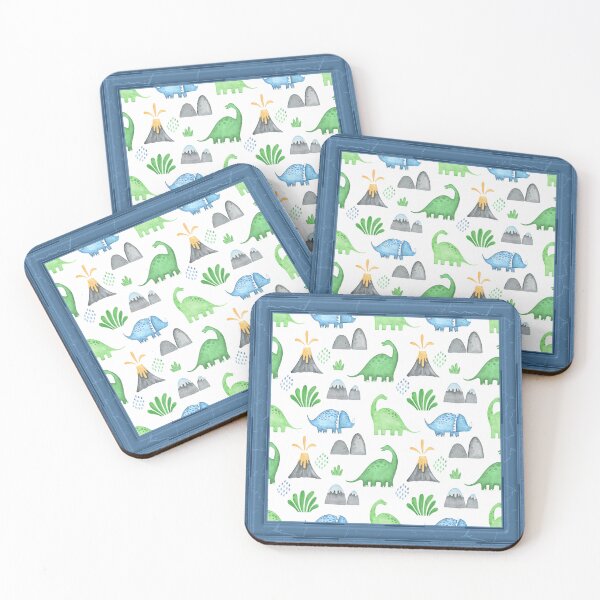 Item preview, Blue Frame Dinosaurs designed and sold by TeeGeeTees.