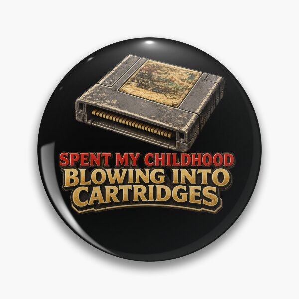 Item preview, Spent My Childhood Blowing Into Cartridges Retro Gaming Shirt designed and sold by CerealBoxInk.
