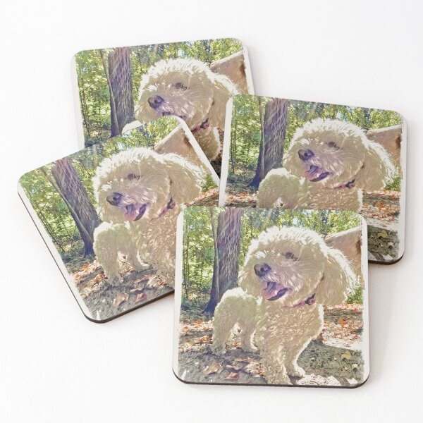 Item preview, Bichon Frisé in Nature designed and sold by Vagabond-Soul.