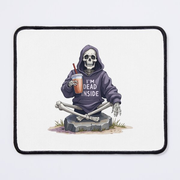 Item preview, Funny Skeleton – " I'm Dead Inside" Skull Design designed and sold by EVESTUDIOART.