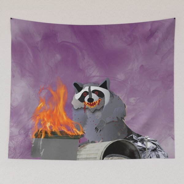Item preview, Raccoon Zombie designed and sold by AppliedArcana.