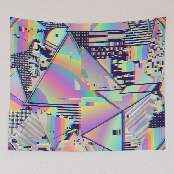 Item preview, Adversarial Patch Hologram | Glitch Art AI Pattern designed and sold by Uglyandcute.