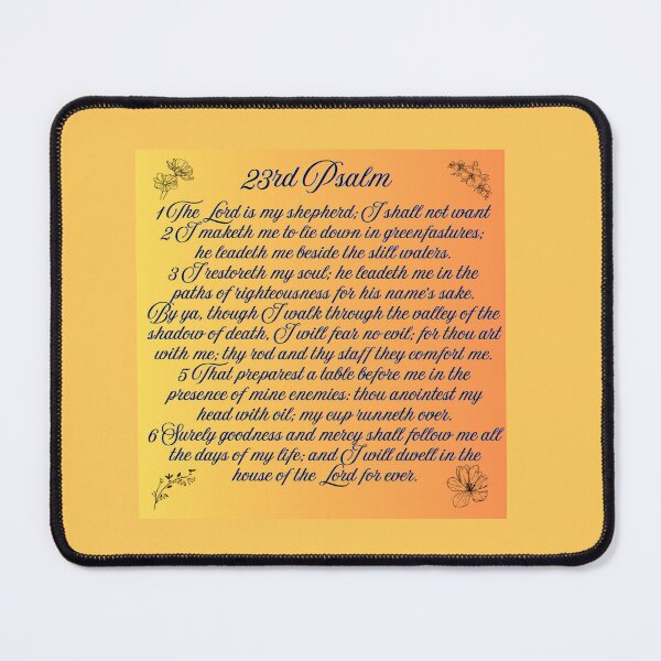 Item preview, 23rd Psalm designed and sold by tellit24seven.