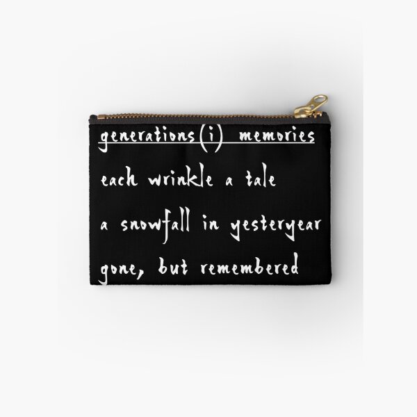 Item preview, Generations [i] memories designed and sold by bravoalpha.