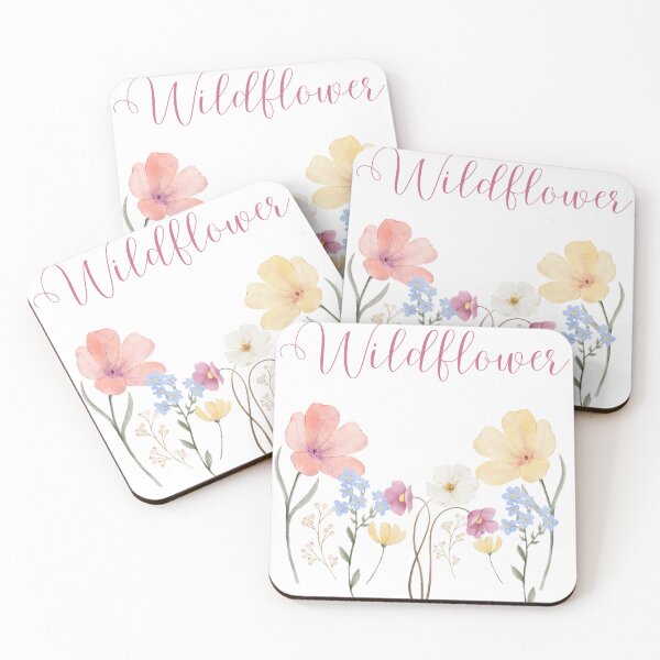 Item preview, Wildflower Delicate Watercolor Floral Cottagecore Aesthetic designed and sold by MedusaGialla.