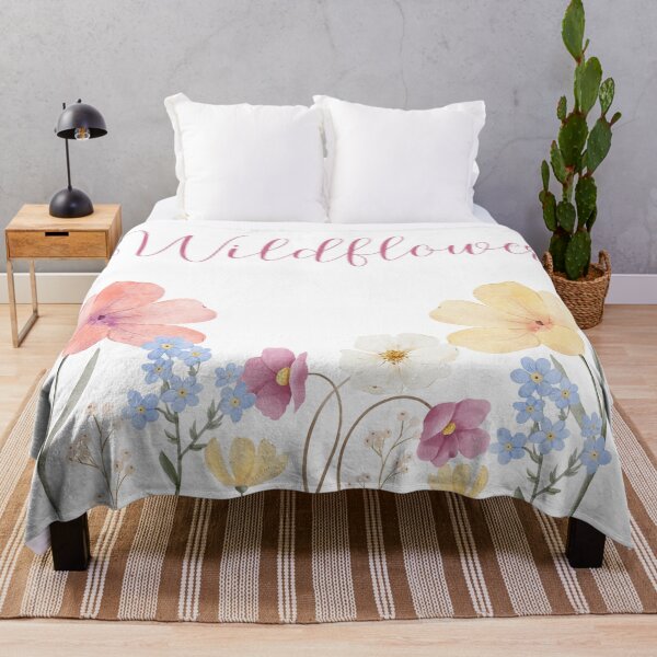 Item preview, Wildflower Delicate Watercolor Floral Cottagecore Aesthetic designed and sold by MedusaGialla.