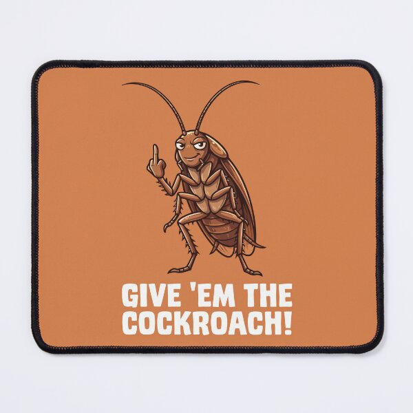 Item preview, Funny Rebellious Cockroach Middle Finger Attitude designed and sold by Amir Faysal.