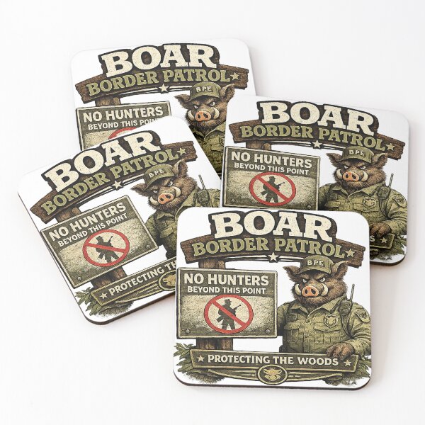 Item preview, Boar Border Patrol designed and sold by C6S5M.