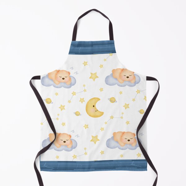 Item preview, Blue Framed Sleepy Teddy designed and sold by TeeGeeTees.