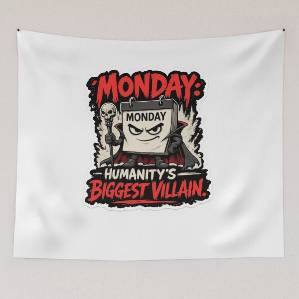 Item preview, Monday : The Villain of Humanity designed and sold by beinglazynerd.