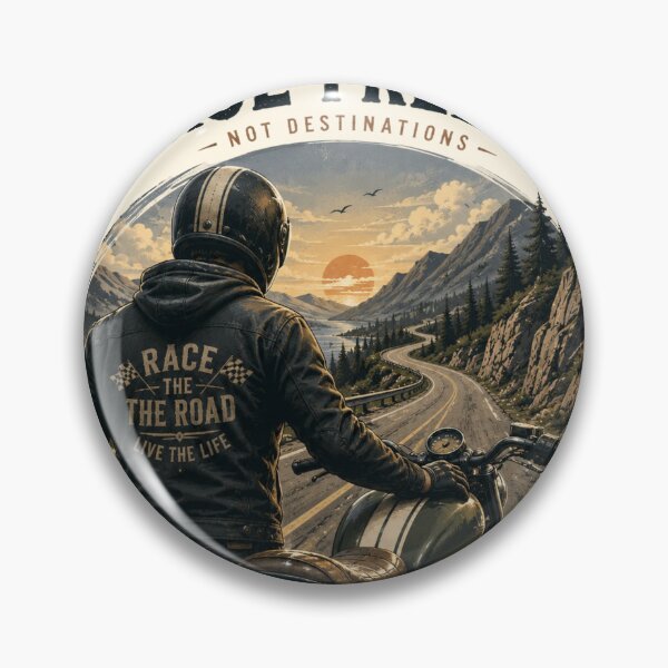 Item preview, Chase Freedom Hold the Race Own the Journey | Vintage Motorcycle Adventure Graphic designed and sold by LunaVales.