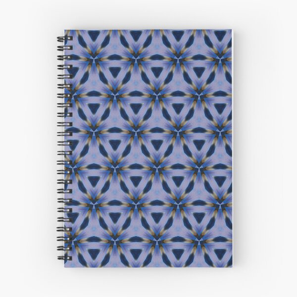 Item preview, Purple Blue Geometric Star Pattern Design designed and sold by IntelliMindDesigns.
