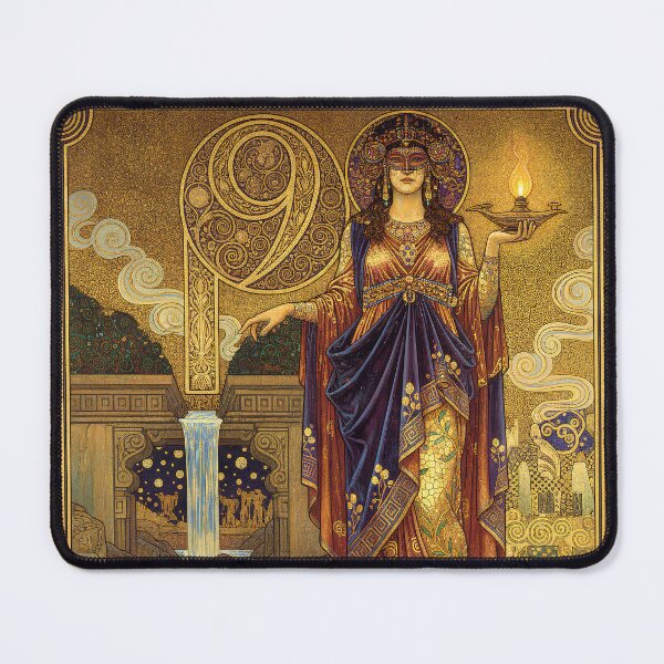 Item preview, Mnemosyne, Goddess of Memory | Greek Mythology Wall Art designed and sold by Stoneflower-Art.