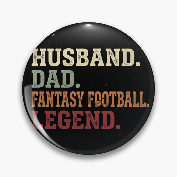 Item preview, Husband Dad Fantasy Football Legend Shirt designed and sold by TeNovaStudio.