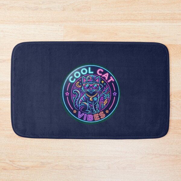 Item preview, Retro cute cool cat  designed and sold by JC Art Creations.