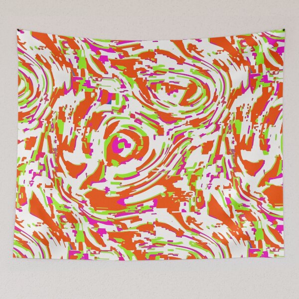 Item preview, Anti Facial Recognition Camo Pattern | AI Adversarial Print designed and sold by Uglyandcute.