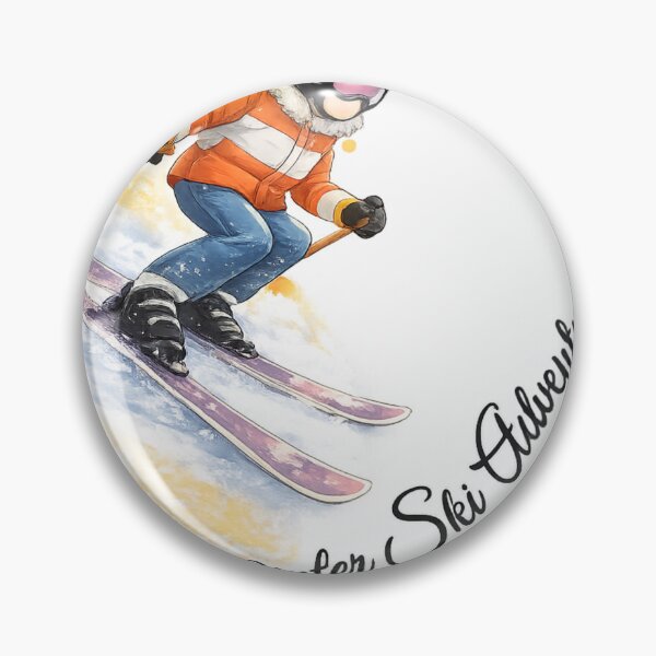 Aperçu de l'œuvre Winter Ski Adventure créée et vendue par Cukupsehatlah.