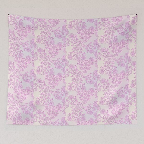 Item preview, Pink Floral Pattern Elegant Aesthetic Design designed and sold by reanacreations.