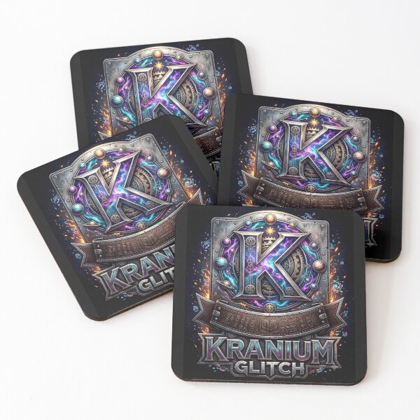 Item preview, Kranium Glitch Cosmic Logo designed and sold by Kglitch.