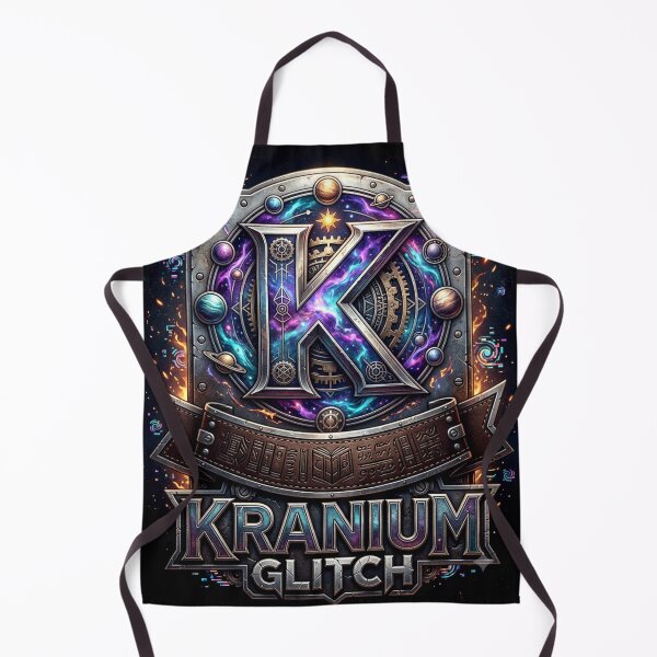 Item preview, Kranium Glitch Cosmic Logo designed and sold by Iron El Studios.
