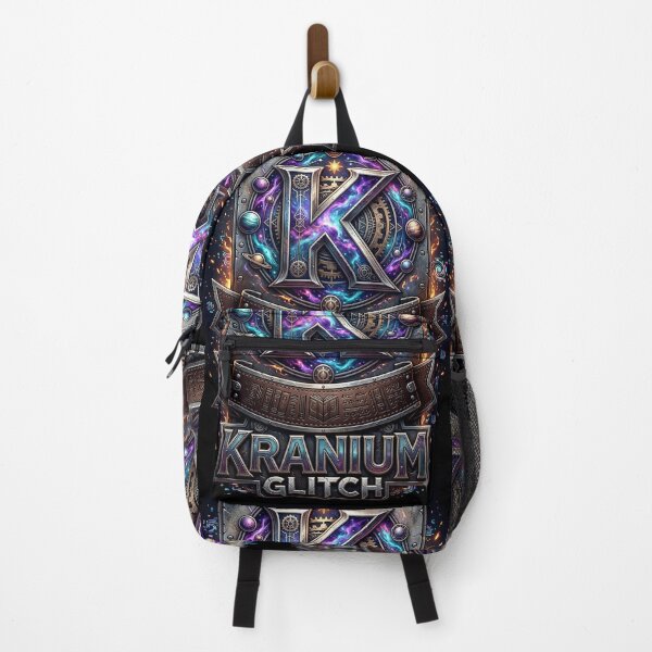 Item preview, Kranium Glitch Cosmic Logo designed and sold by Iron El Studios.
