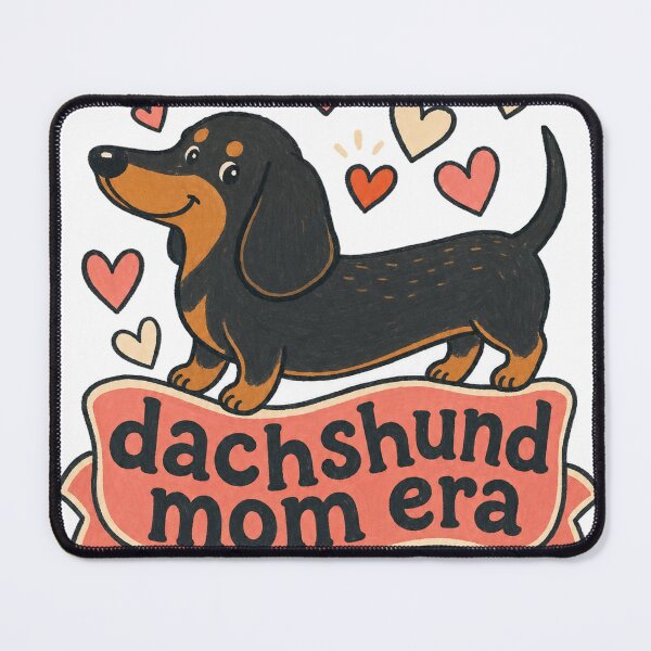 Item preview, Dachshund Mom Era designed and sold by VisualArtsOasis.