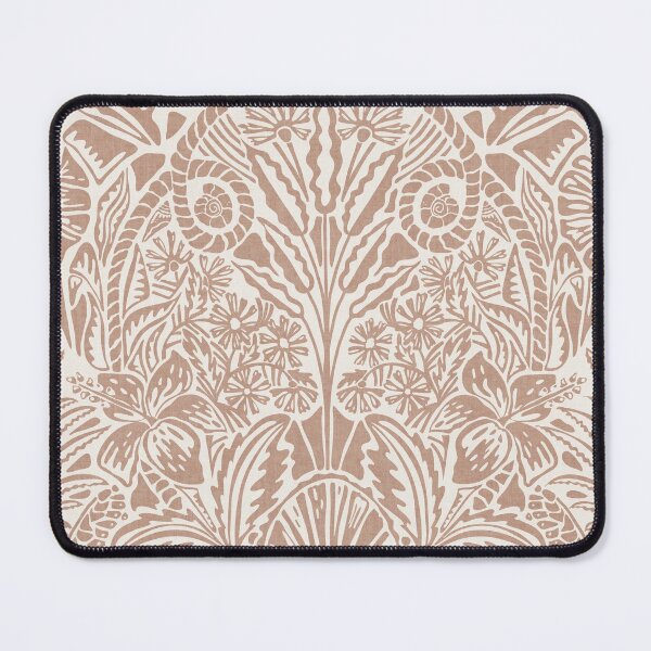 Item preview, Soft Blush Beige Coastal Shell Botanical Symmetry designed and sold by RenattaZare.