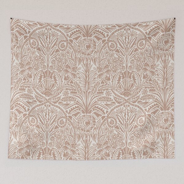 Item preview, Soft Blush Beige Coastal Shell Botanical Symmetry designed and sold by RenattaZare.