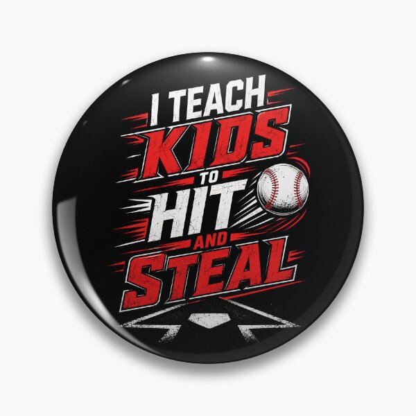 Item preview, I Teach Kids to Hit and Steal Baseball Coach designed and sold by Victor Shadehorn.